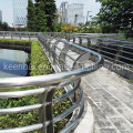 Outdoor Dia 50mm Stainless Steel Railing Handrail